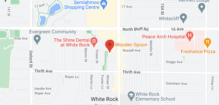map of 604 15152 RUSSELL AVENUE